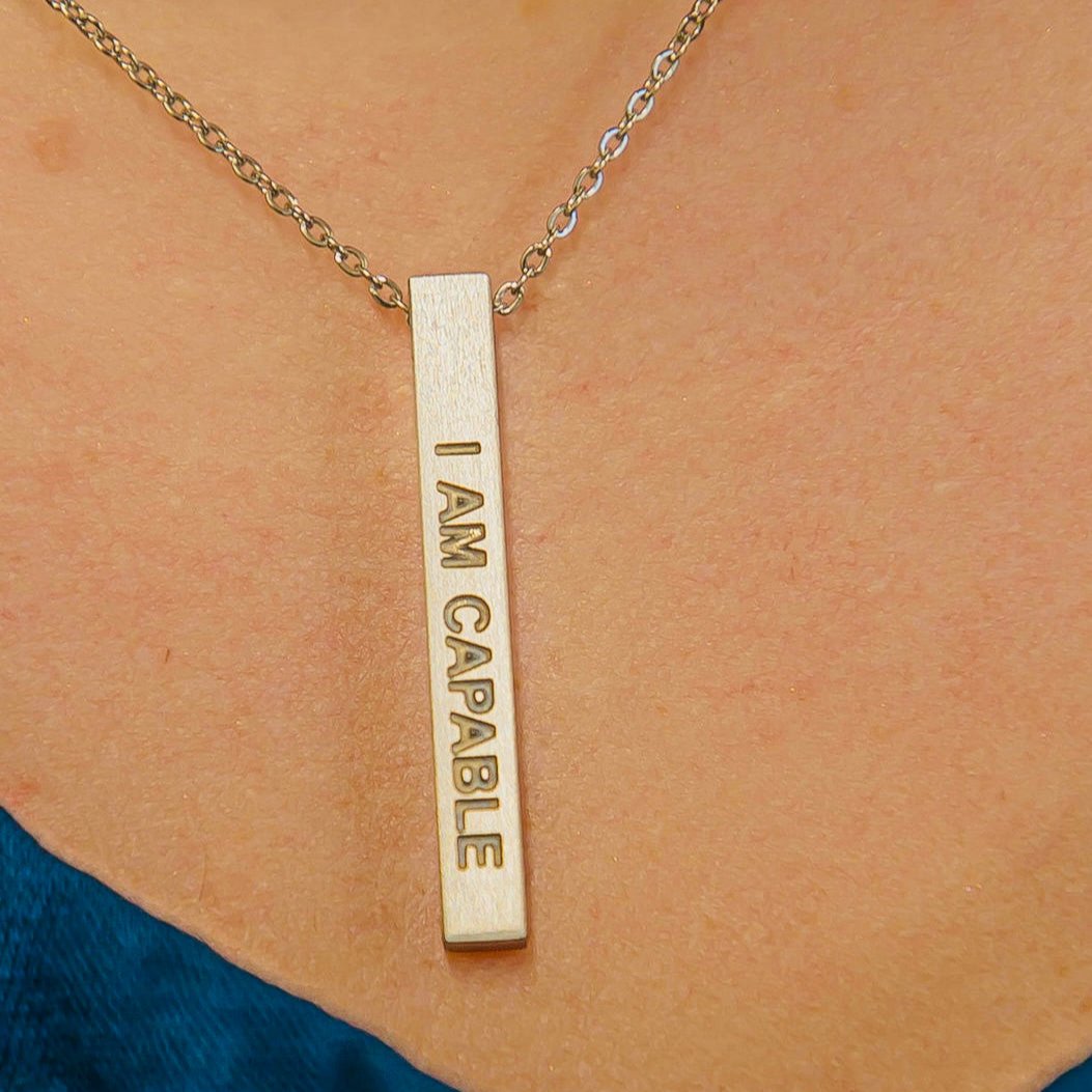 affirmation necklaces