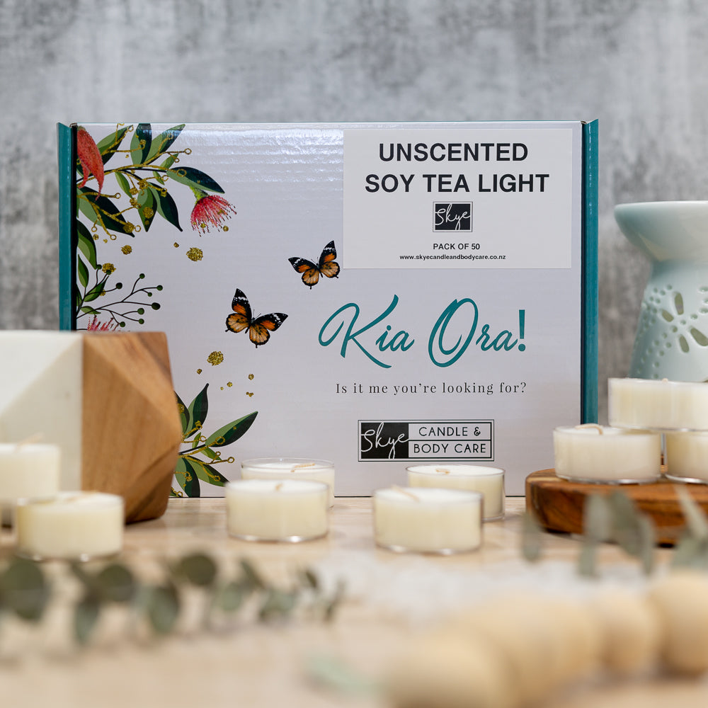 unscented tea light