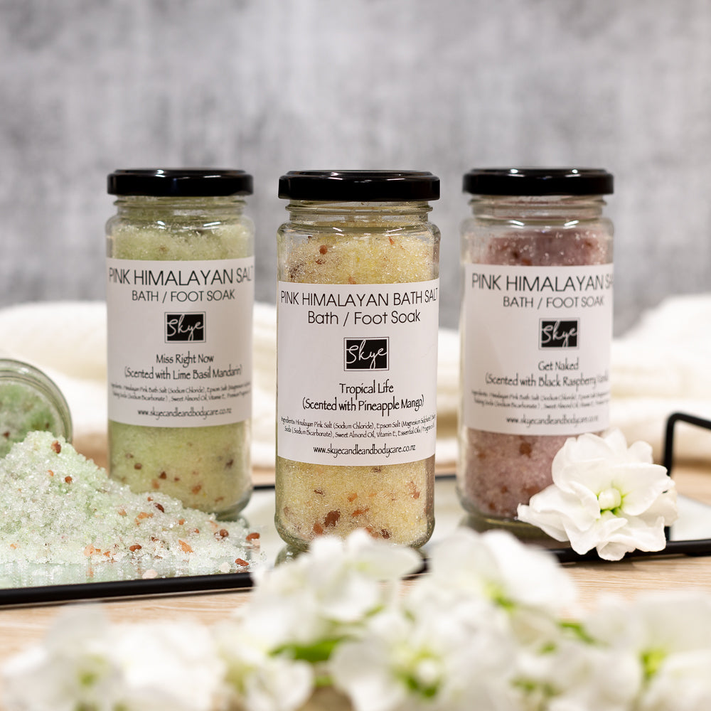 lime basil mandarin bath salt